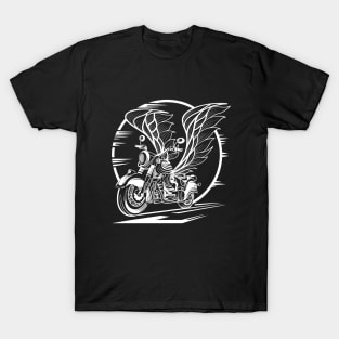 Flying motorcycle T-Shirt